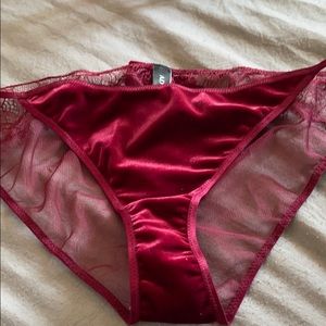 Adore me maroon lace  Pantie